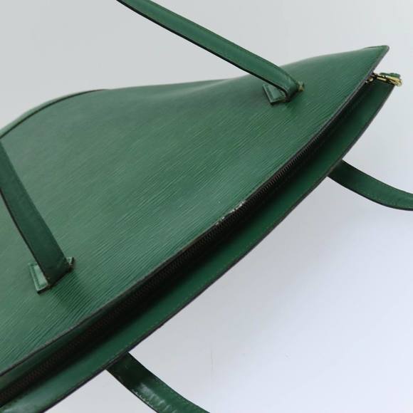 LOUIS VUITTON Epi Saint Jacques Shopping Shoulder Bag Green M52264 LV Auth 76074 - Picture 6 of 16
